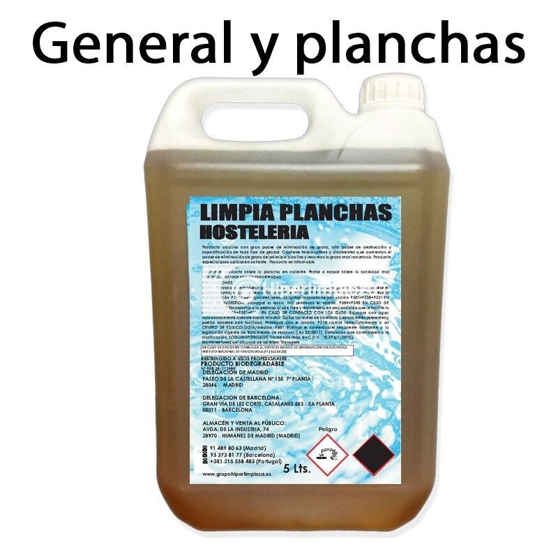 

Desengrasante limpia planchas 5L