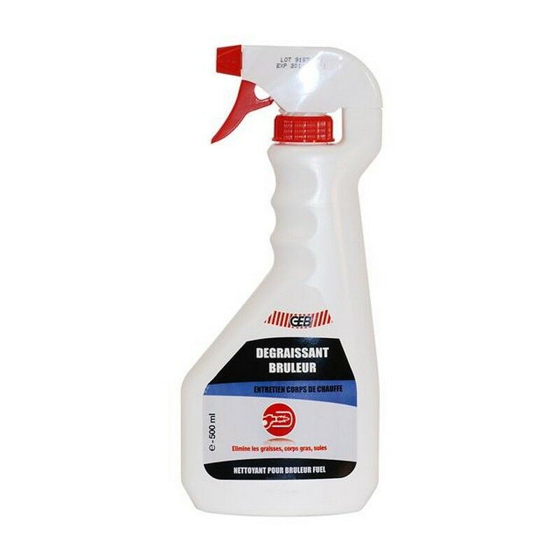 

Desengrasante para el quemador de combustible: Pulverizador 500 ml