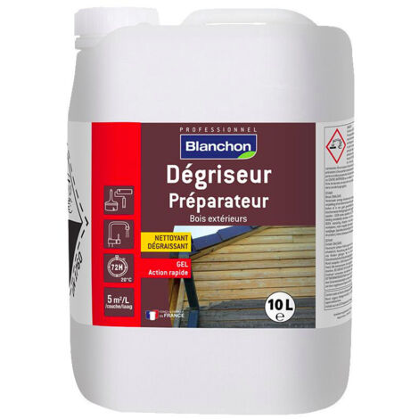 Desengrasante preparador para carpintería exterior Blanchon 10L listo para usar