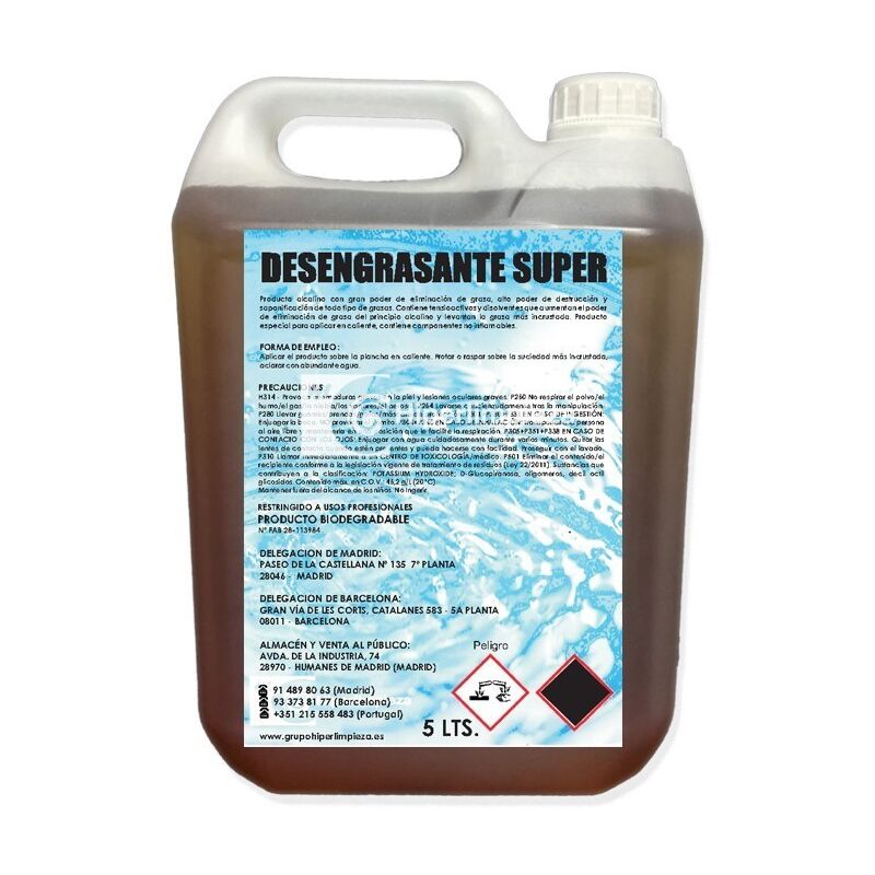 

Desengrasante súper 5L