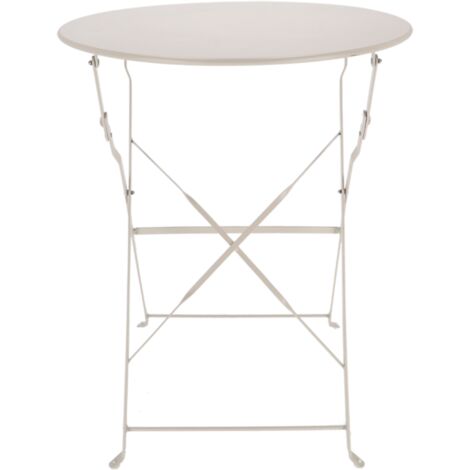 Desert Dream Table Bistrot - Métal Gris - 59,8 x 59,8 x H 70,2 cm - Livraison gratuite