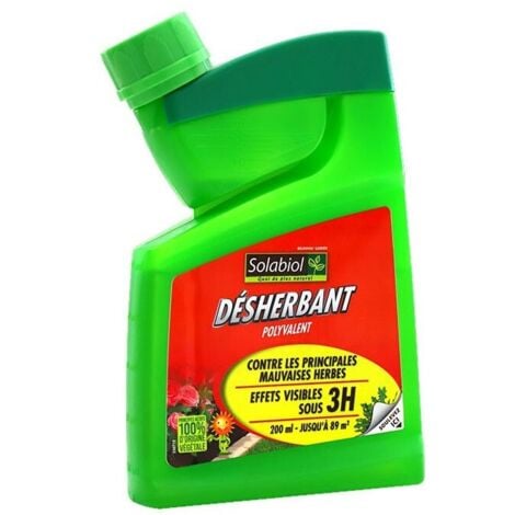 Désherbant Polyvalent Jardin 400ml jusqu'à 8.8L pour 177m²