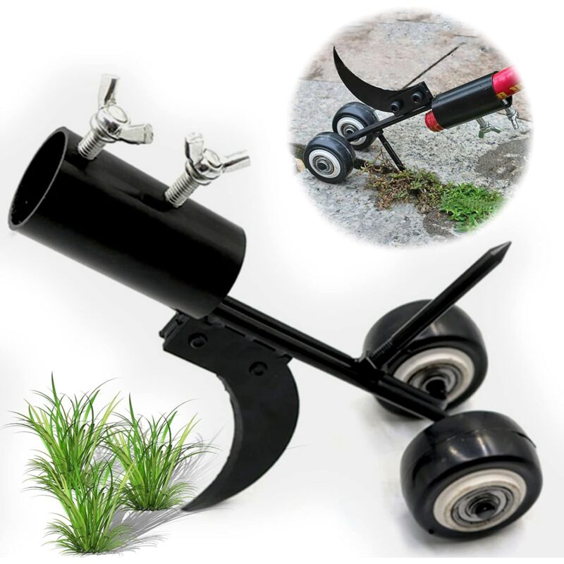 Désherbeur à Main en le fer, Herbe Couteau, Outil de Couteau de désherbage, Désherbeur à Main Jardin pour Poignées de Désherbage Extracteur de