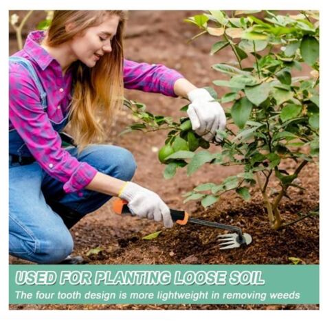 DESHERBEUR Arrache mauvaise herbes jardinage,outil de désherbage manuel, désherbage en acier inoxydable,désherbeur manuel,inoxydable