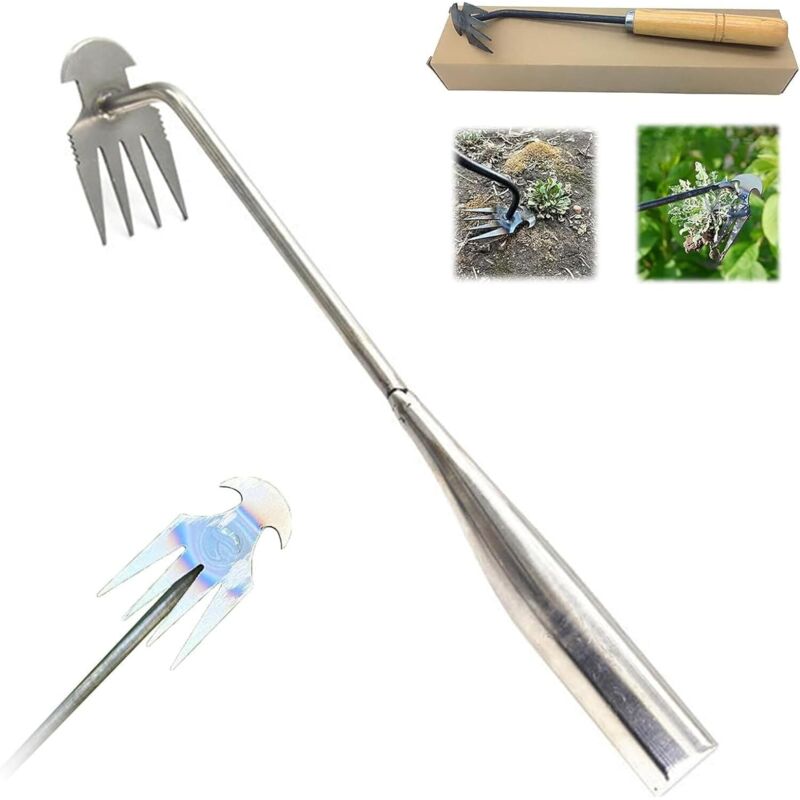 Désherbeur, désherbeur à creuser, désherbeur amélioré, désherbeur à 4 dents,