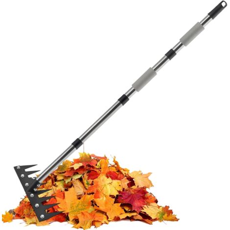 Désherbeur long - Pour le jardin - Télescopique - Pour nettoyer les