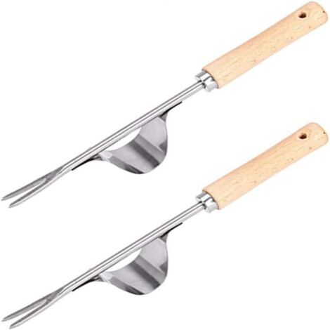 Désherbeur Manuel - Arrache-Racines En Acier Inoxydable - Pour Jardin Potager Paysage - 31 Cm - 1 Pièce
