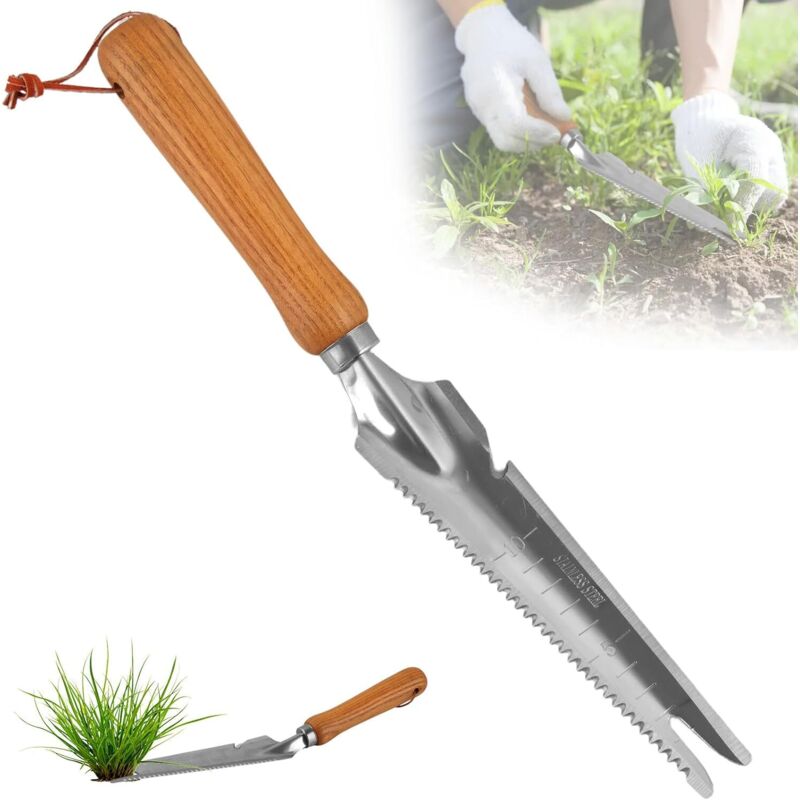 Désherbeur manuel, couteau de désherbage avec manche, désherbeur manuel en
