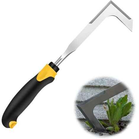 Desherbeur Manuel, Couteau Désherbeur, Desherbeur en Acier Inoxydable, Outil de désherbage Manuel, Arrache Mauvaise Herbe, Jardinage Outillage, Outillage de Jardin
