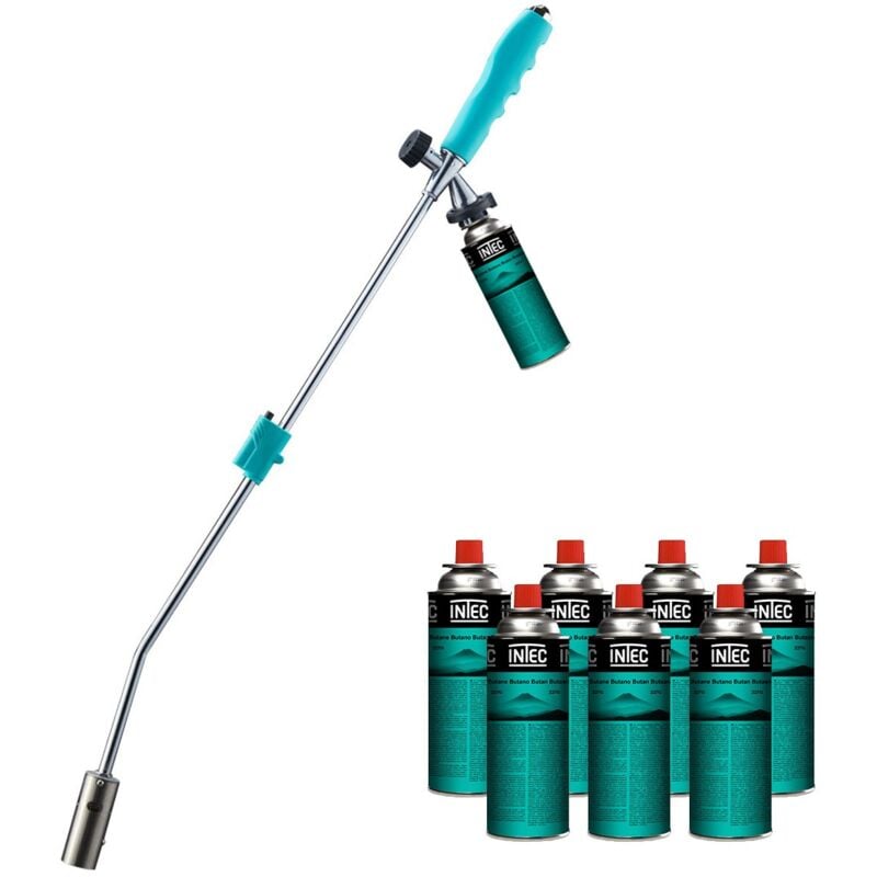 Désherbeur thermique Brule Herbes + 8 Cartouches de gaz 227gr Kz Garden