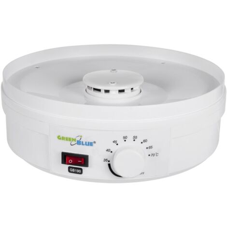 Deshidratador alimentario GreenBlue GB190 blanco 250 W