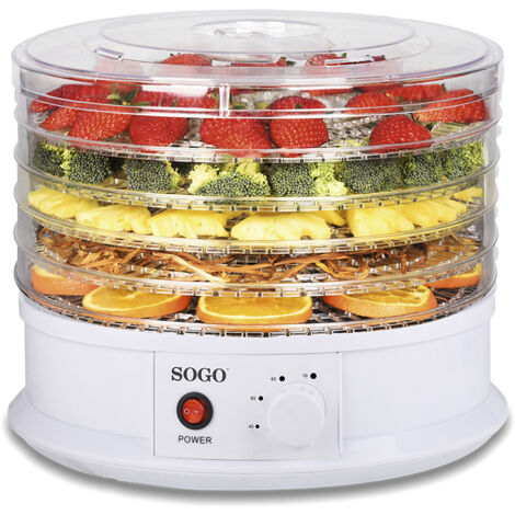 Deshidratador alimentos 250W 32cm SS10460