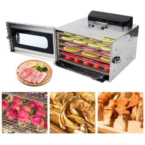 Deshidratador de cocina de 6 pisos Deshidratador de verduras Deshidratador de frutas Deshidratador de carne
