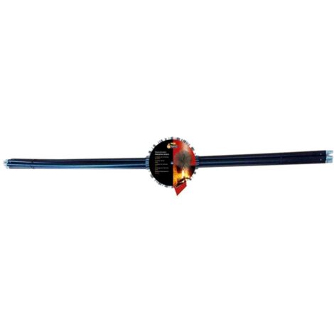 Deshollinador Chimenea Mecanico 5,6M 4 Cañas Erizo Juego Ac Ok