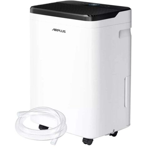 Déshumidificateur 5000 pi² 80 pintes pour sous-sols, réservoir d'eau de 1,3 gallon, déshumidificateurs intelligents pour la maison, déshumidificateur avec tuyau de vidange pour garage