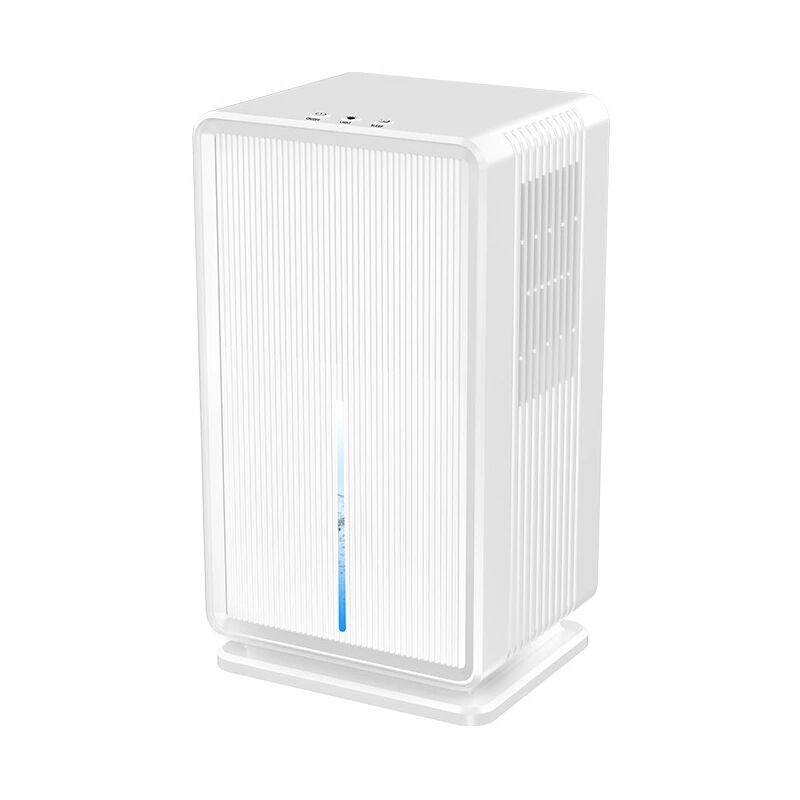 Déshumidificateur Air 1L/T (3L), Absorbeur Humidité Electriquesous sous 40 dB pour 30m²-70m² salle bain appartement, sous-sol, avec arrêt et