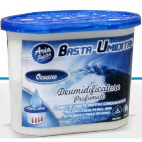 Deshumidificateur Avec 220 Gr. De Granules Deshumidificateur D'air Parfum Ocean