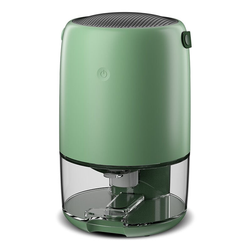 Déshumidificateur avec arrêt automatique, petit déshumidificateur silencieux pour la maison, déshumidificateur pour chambre, camping-car, placard,