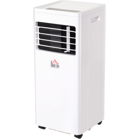 Déshumidificateur climatiseur ventilateur 3 en 1 portable 7.000 BTU/h 765 W - réfrigérant naturel R290 - télécommande - débit d’air 360 m³/h - blanc - Blanc