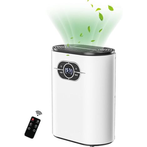 Deshumidificateur d Air, Deshumidificateurs la Maison, Arrêt Automatique, Mini Portable Dehumidifier Anti Moisissures, Dehumidifier pour Chambre, Bains, Armoire