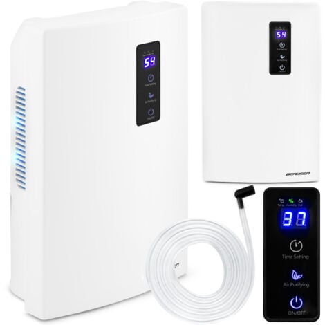 Deshumidificateur D'air 1700ML Anti Moisissure, PKBOSS 22,5W