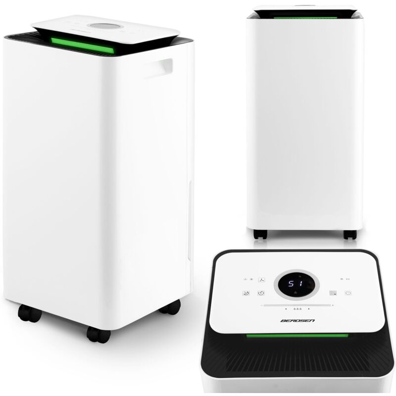 Déshumidificateur d'air - Absorbeur d'humidité blanc Berdsen BD-521