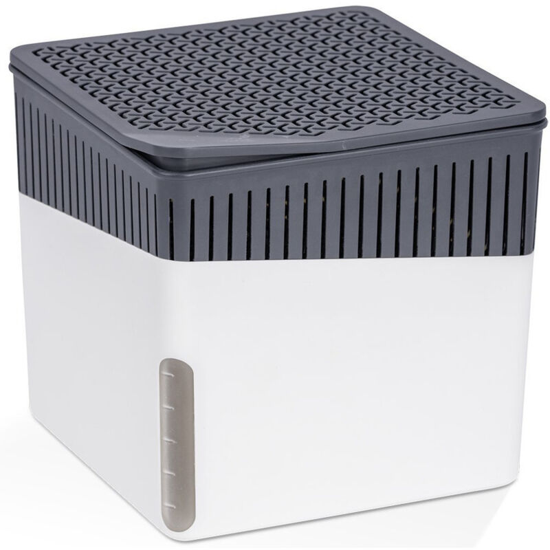 Raumentfeuchter Cube 1000g 16,5x15,7x16,5cm weiss grau