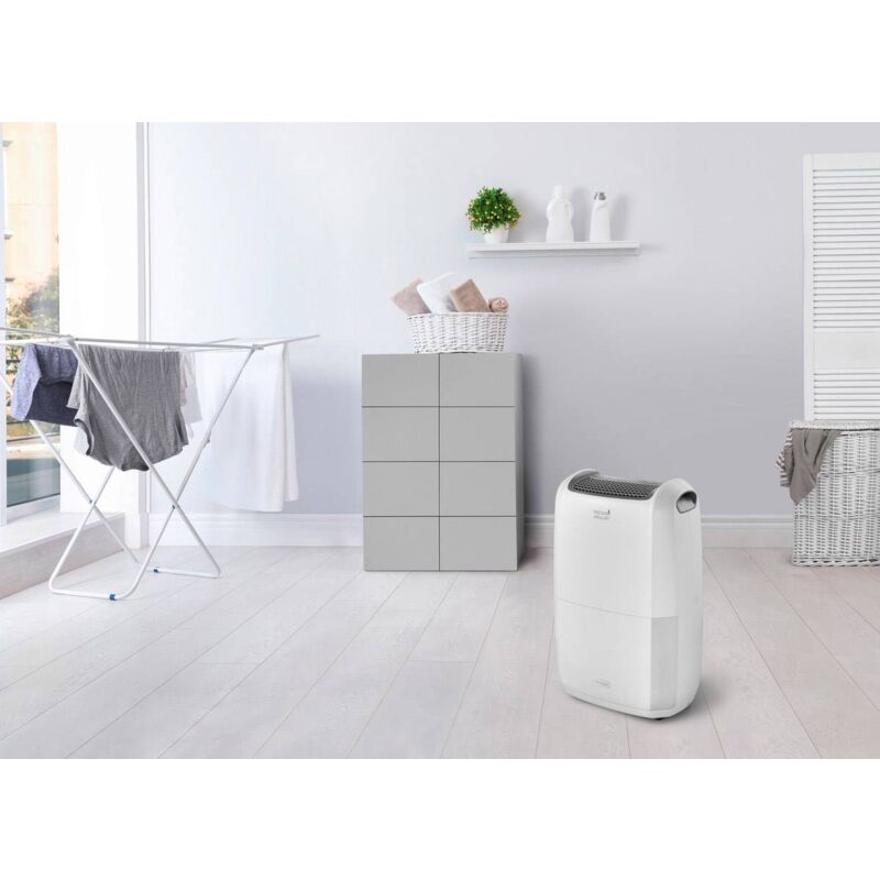 Delonghi - Déshumidificateur DDSX220 0.83 l/h blanc Q920192