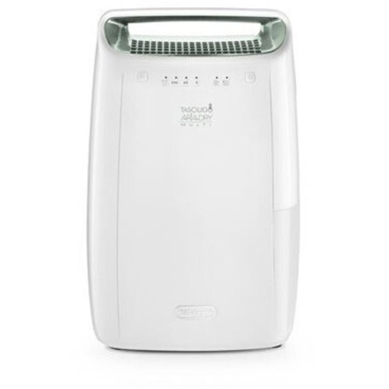 De'longhi Deumidificatore 12l/24h. Consumi: 300 W, Tensione Di Ingresso Ac: 220 - 240 V, Frequenza Di Ingresso Ac: 50 Hz. Larghezza: 334 Mm, Profondità: 220 Mm, Altezza: 508 Mm. Larghezz... - Dex212sf