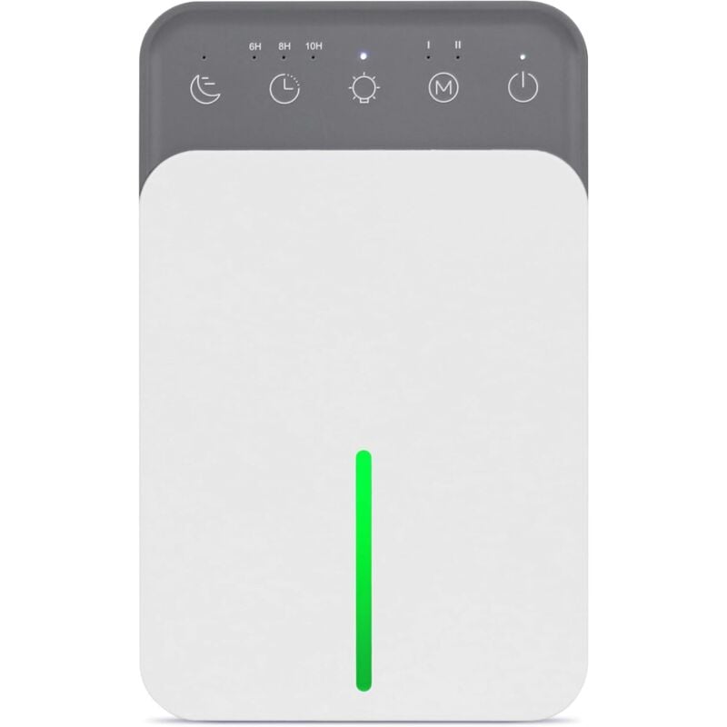 Cyslmuk - Déshumidificateur domestique, arrêt automatique, dégivrage automatique et silencieux, avec mode veille programmé