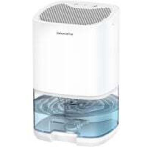 Déshumidificateur et purificateur d'air Portables, 2 en 1 Home Kitchen Room Sèche-Linge Silencieux pour la Maison, Le sous-Sol, la Salle de Bain, l'armoire, Le déshumidificateur (Blanc)