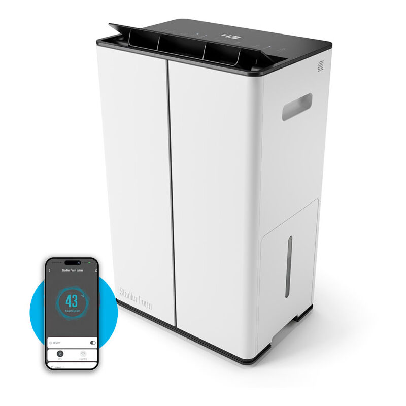 Stadler Form - L-031E Lukas Dehumidifier - 70m² 0.83l/h - White