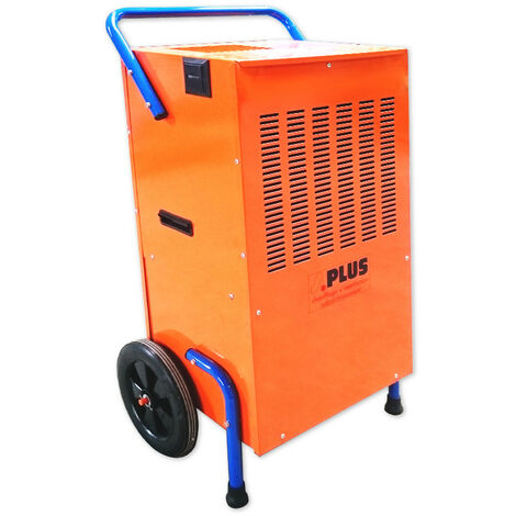 Déshumidificateur mobile 80 L/24h – Évacuation gravitaire – Roues chantier pour transport facile – Hygrostat électronique – S Plus