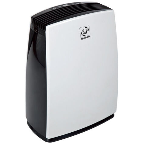 Déshumidificateur mobile pour surface optimum 40 m2, 350W, 16L/24h, réservoir 2L S&P (UNELVENT) 658658