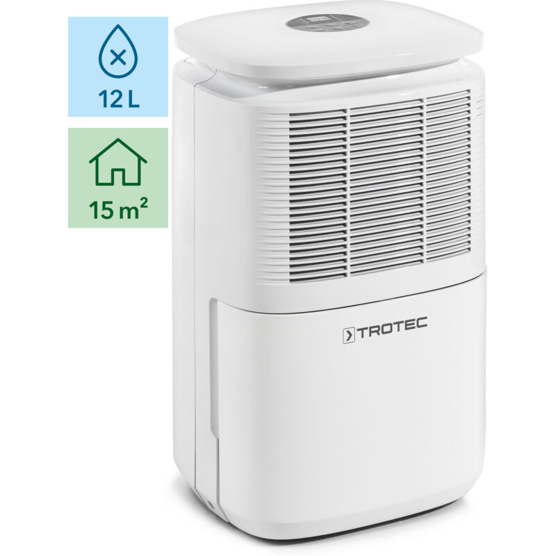 Trotec - Déshumidificateur d'air ttk 30 e - 15m2 - 12l/j - indicateur led