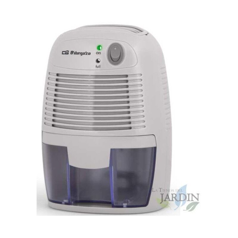 

Deshumificador Orbegozo 250 ml/día. Potencia: 27 W. Utiliza módulo termo-eléctrico. Capacidad depósito: 500 ml.