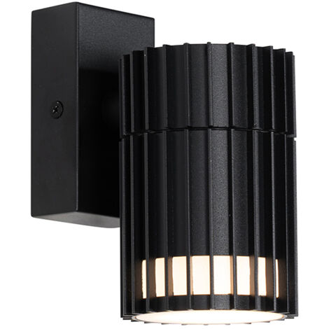 Design Außenwandleuchte schwarz IP44 - Boris
