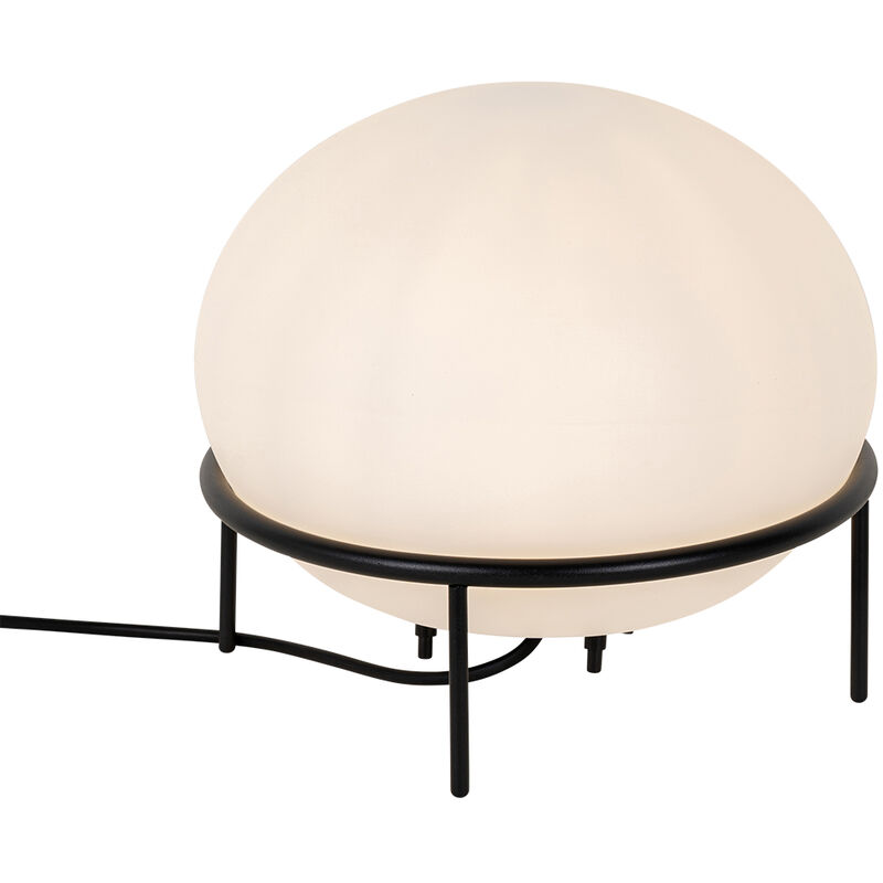 Qazqa Design Outdoor Table Lamp Black - Jannie