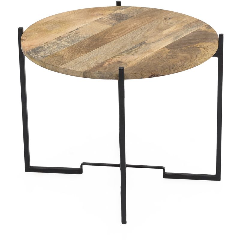Index Living - Design Couchtisch Holztisch Metalltisch Beistelltisch Wohnzimmer Tisch A00000384