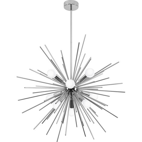 Design-Deckenlampe - Pendelleuchte - Lydia Silber
