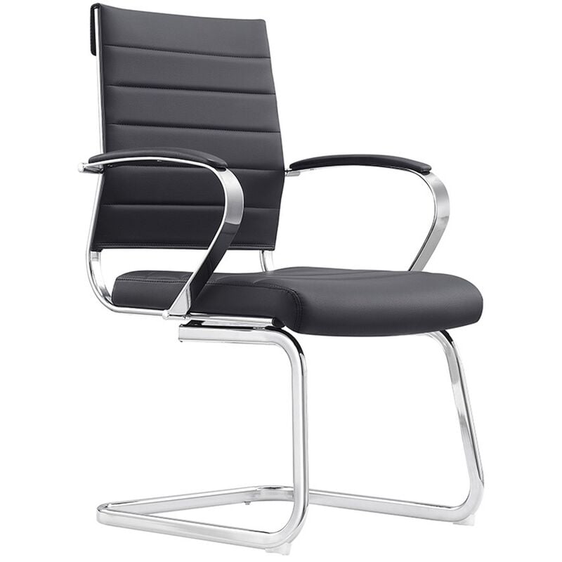 Vivol - Chaise de salle à manger / de réunion design Cadiz - Noir