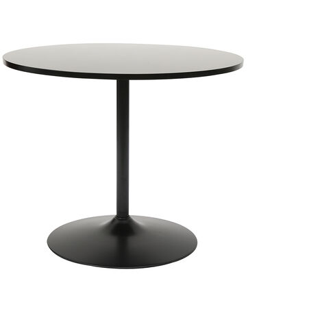 Design-Esstisch rund Schwarz D90 CALISTA