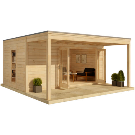 Design Gartenhaus Cubus Avant 44 Iso Ohne Impragnierung Ohne Farbbehandlung Tauchimpragnierung Ab Werk Ohne Tauchimpragnierung S1 1 00043 0