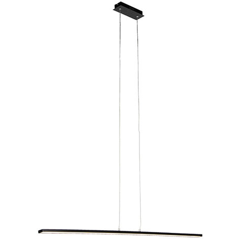 Design hanging lamp black incl. LED - Banda
