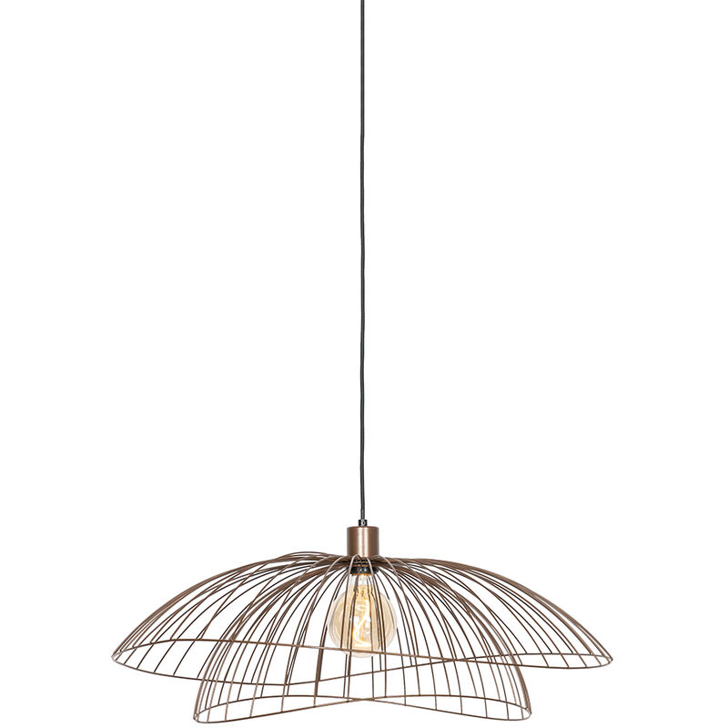 Qazqa Design-hängelampe Bronze 45 Cm - Pua