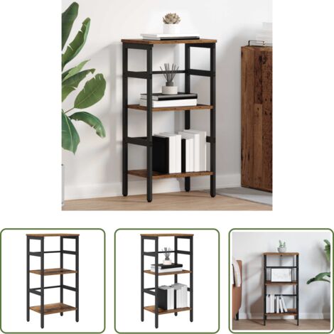 Design industriale -  Libreria Legno vecchio 40 x 29,5 x 81 cm Legno multistrato