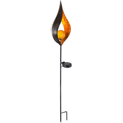 Design Lampe de décoration d'éclairage extérieur lumière solaire LED conception de la flamme de la bougie 33467 Globo