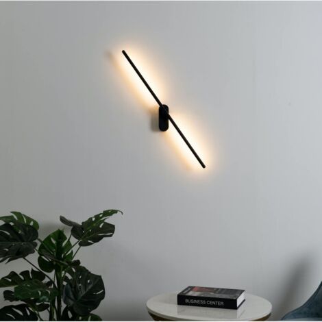 Design LED Wandleuchte schwarz - Melbourne