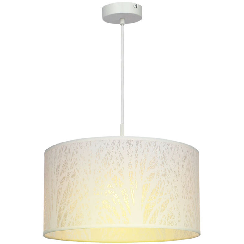 Design Luminaire Suspendu Blanc Arbre Décor Salon Éclairage Pendentif Spots Plafonnier Globo 15387H
