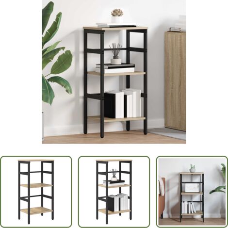 Design moderno -  Libreria Rovere Sonoma 40 x 29,5 x 81 cm Legno multistrato